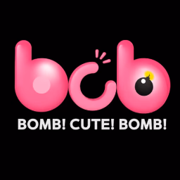 BOMB! CUTE! BOMB! logo
